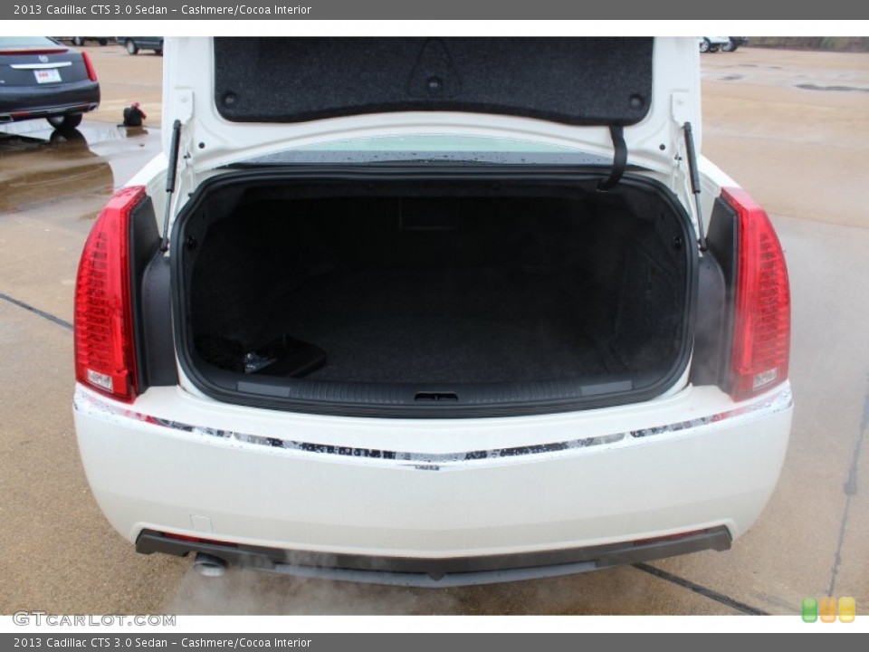 Cashmere/Cocoa Interior Trunk for the 2013 Cadillac CTS 3.0 Sedan #76825749