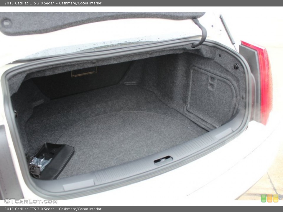 Cashmere/Cocoa Interior Trunk for the 2013 Cadillac CTS 3.0 Sedan #76825776