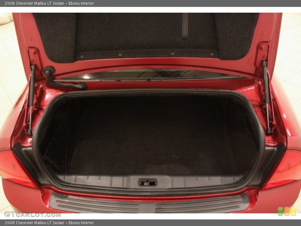 Ebony Interior Trunk for the 2008 Chevrolet Malibu LT Sedan #76827639