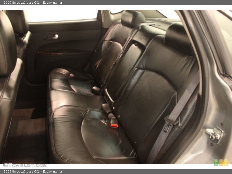 Ebony Interior Rear Seat for the 2009 Buick LaCrosse CXL #76827800