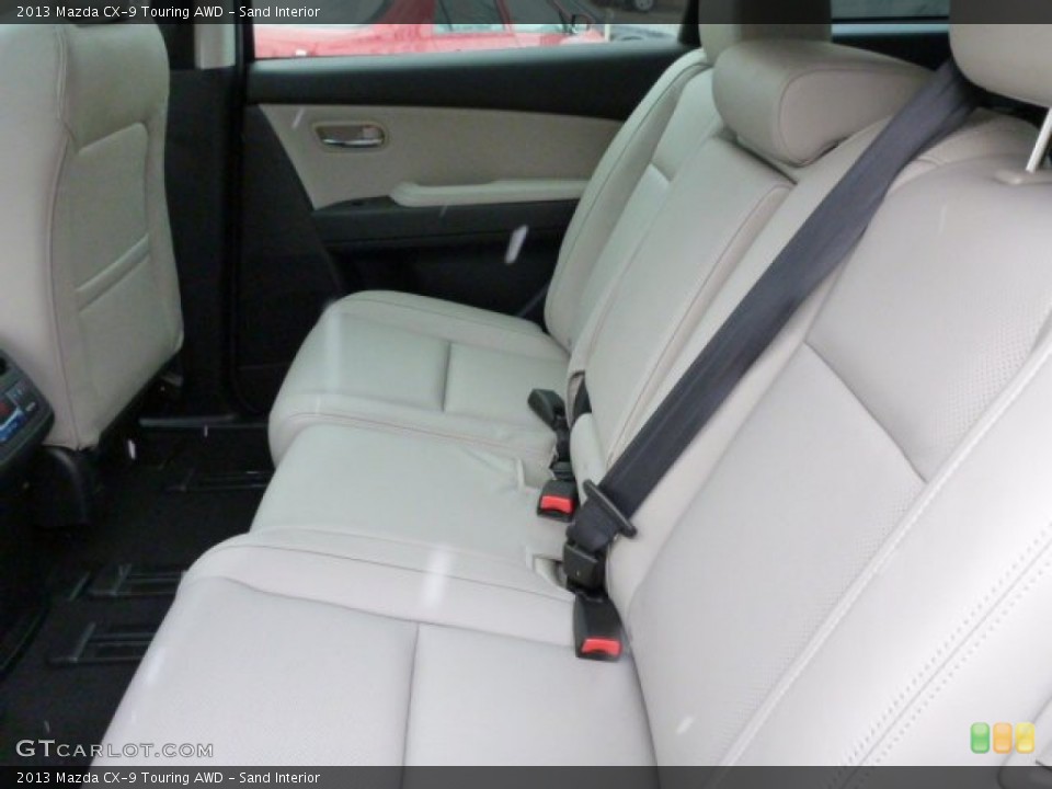Sand Interior Rear Seat for the 2013 Mazda CX-9 Touring AWD #76828107