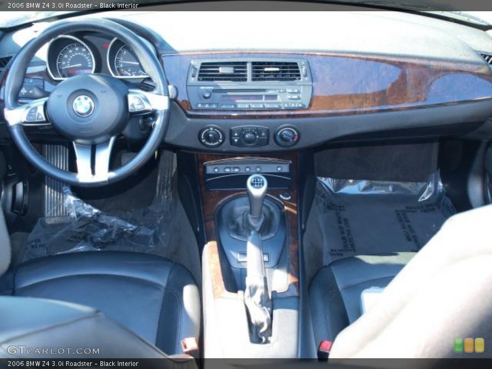 Black Interior Dashboard for the 2006 BMW Z4 3.0i Roadster #76828619