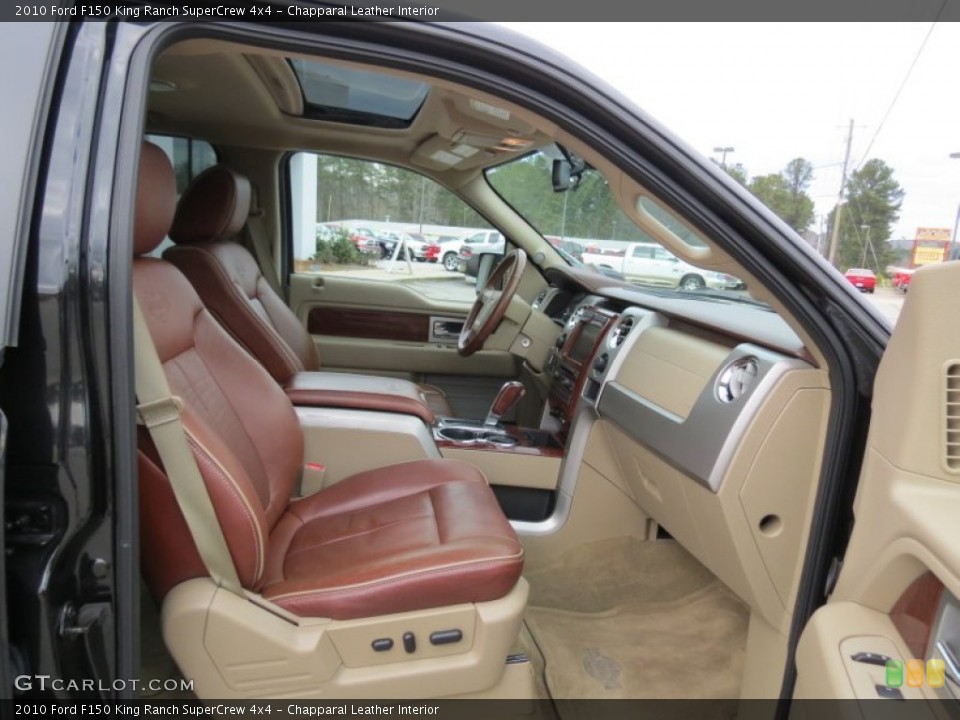 Chapparal Leather Interior Photo for the 2010 Ford F150 King Ranch SuperCrew 4x4 #76829778