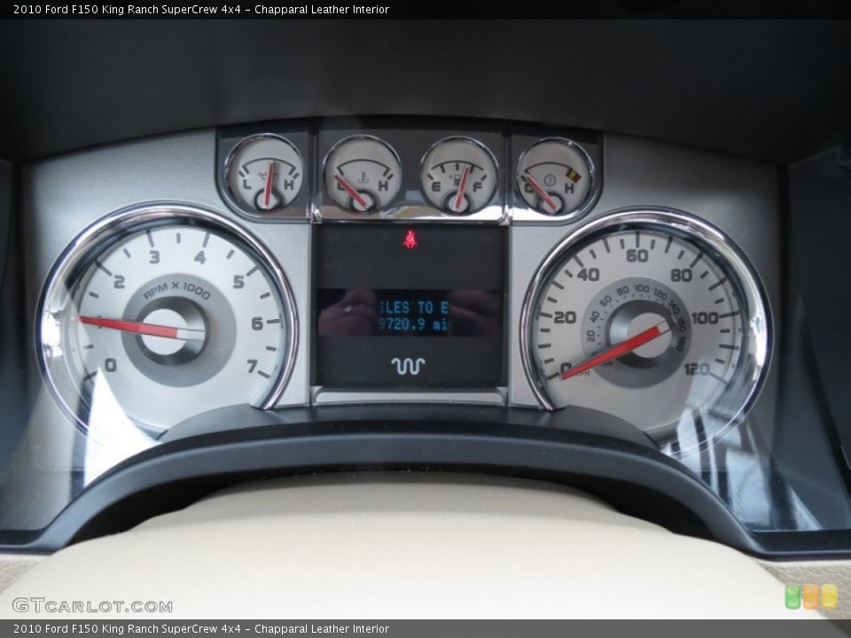 Chapparal Leather Interior Gauges for the 2010 Ford F150 King Ranch SuperCrew 4x4 #76829892