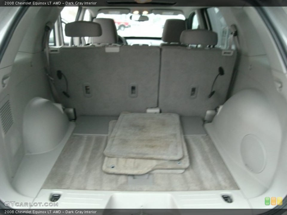 Dark Gray Interior Trunk for the 2008 Chevrolet Equinox LT AWD #76829919