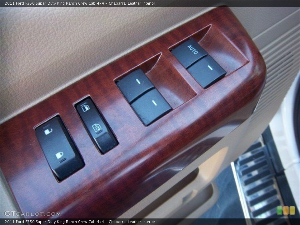 Chaparral Leather Interior Controls for the 2011 Ford F350 Super Duty King Ranch Crew Cab 4x4 #76830190