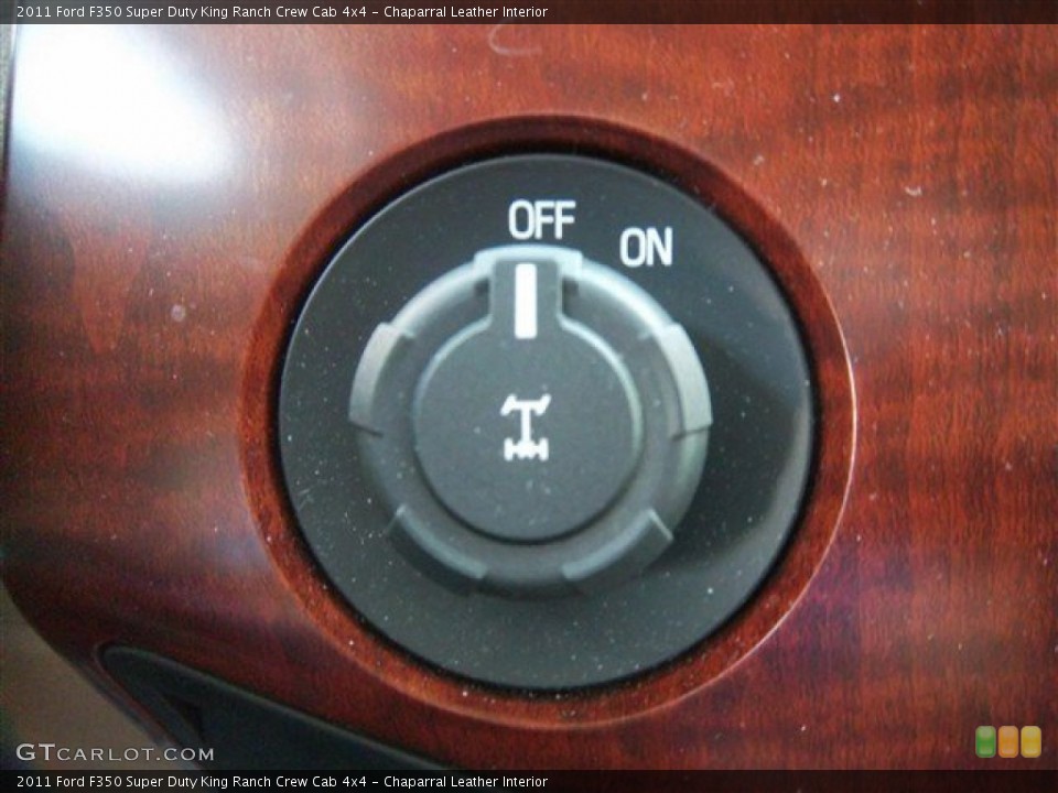 Chaparral Leather Interior Controls for the 2011 Ford F350 Super Duty King Ranch Crew Cab 4x4 #76830527