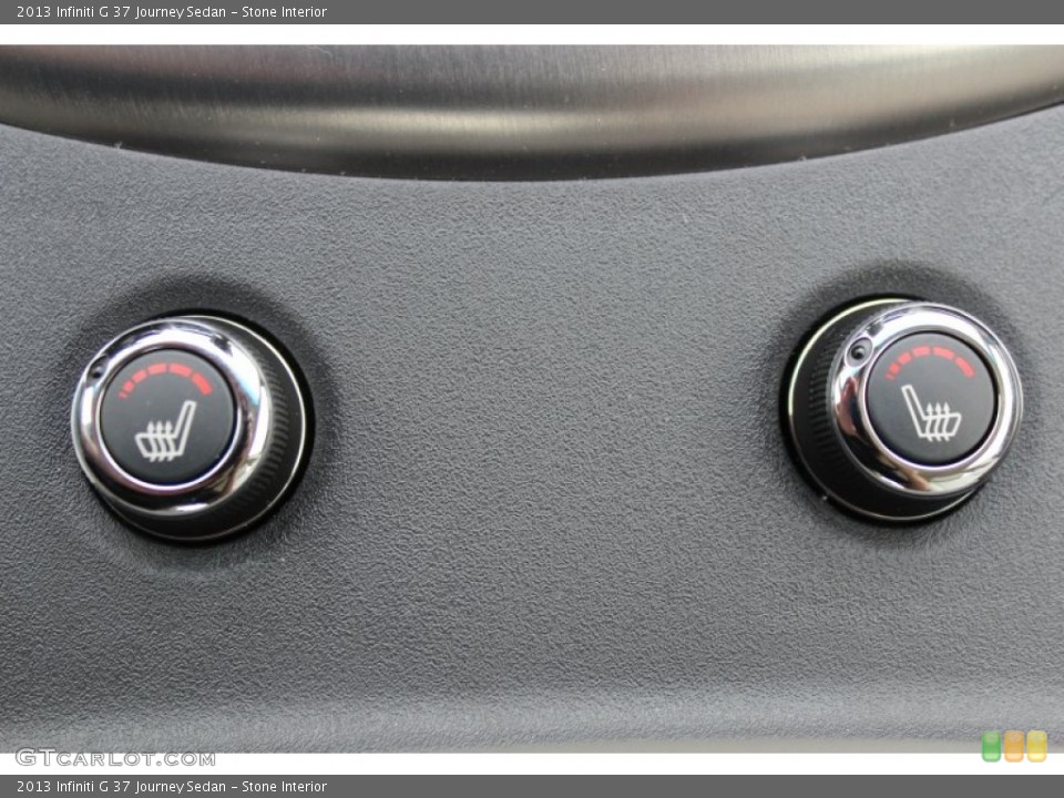 Stone Interior Controls for the 2013 Infiniti G 37 Journey Sedan #76830606