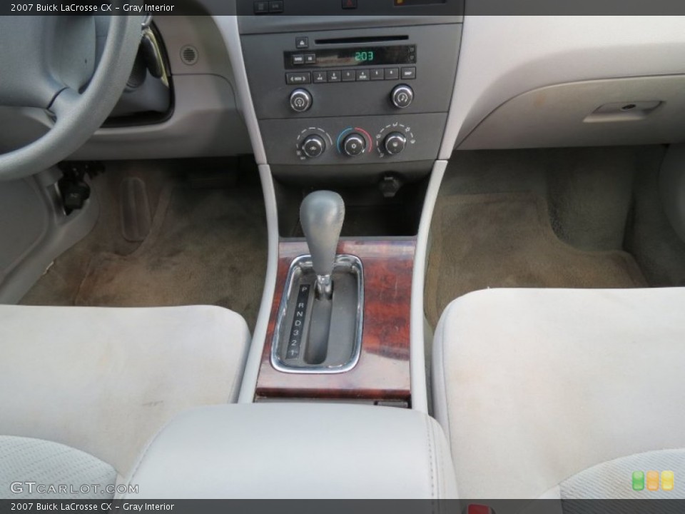 Gray Interior Controls for the 2007 Buick LaCrosse CX #76831434