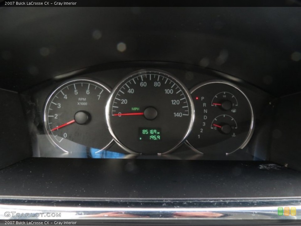 Gray Interior Gauges for the 2007 Buick LaCrosse CX #76831476