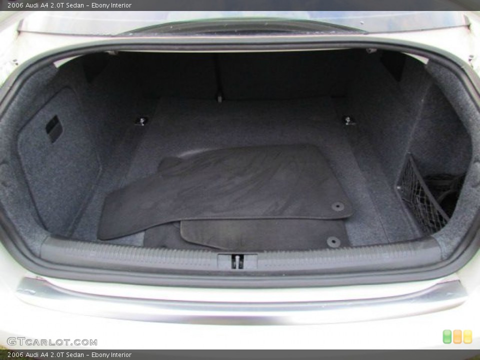 Ebony Interior Trunk for the 2006 Audi A4 2.0T Sedan #76831502