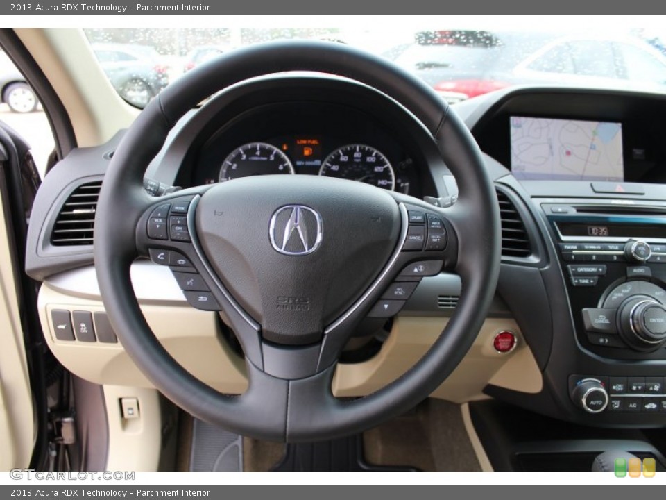 Parchment Interior Steering Wheel for the 2013 Acura RDX Technology #76832214