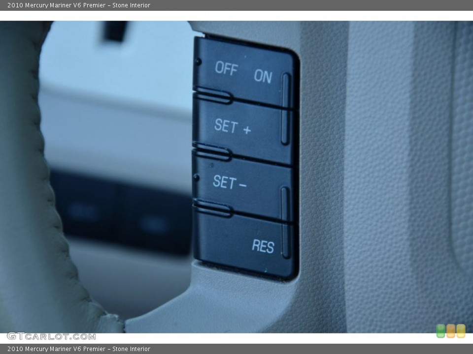 Stone Interior Controls for the 2010 Mercury Mariner V6 Premier #76832721