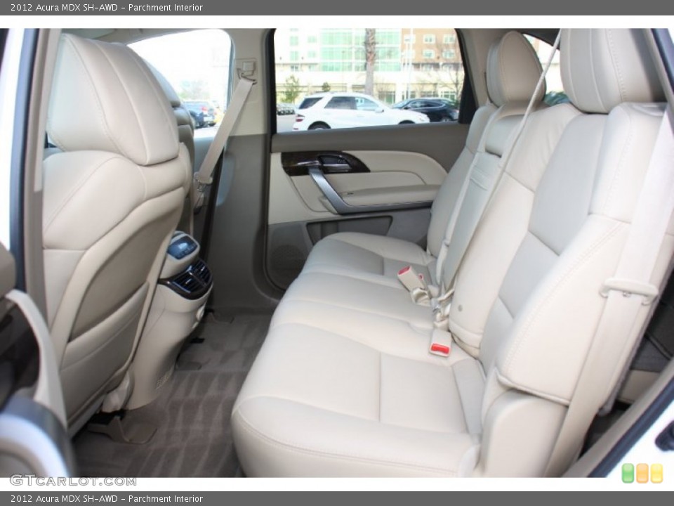 Parchment Interior Rear Seat for the 2012 Acura MDX SH-AWD #76832808