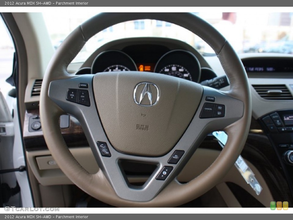 Parchment Interior Steering Wheel for the 2012 Acura MDX SH-AWD #76832870