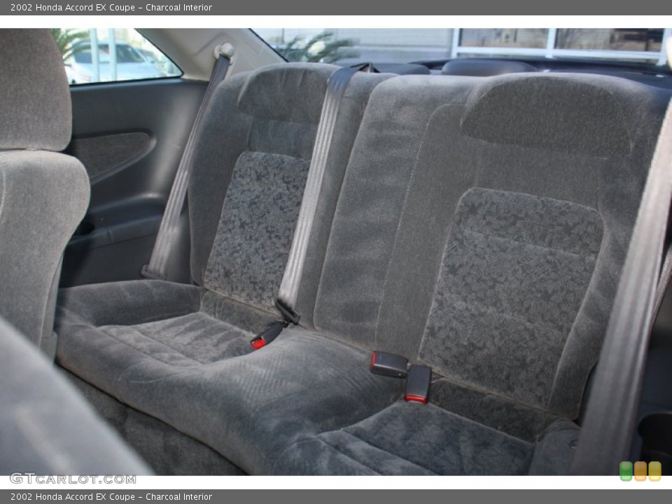Charcoal Interior Rear Seat for the 2002 Honda Accord EX Coupe #76833457