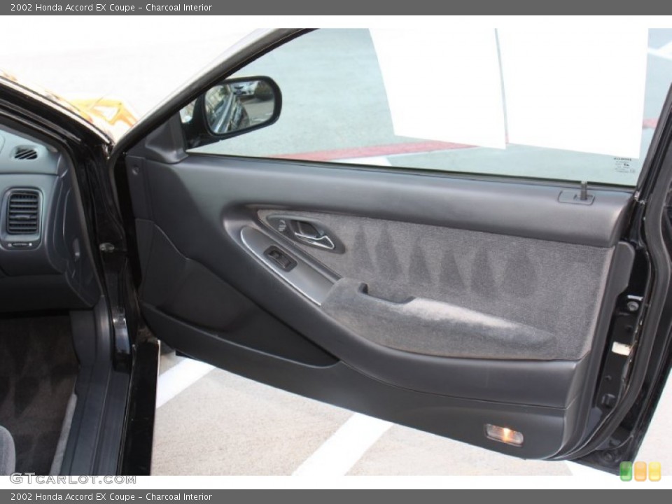 Charcoal Interior Door Panel for the 2002 Honda Accord EX Coupe #76833498