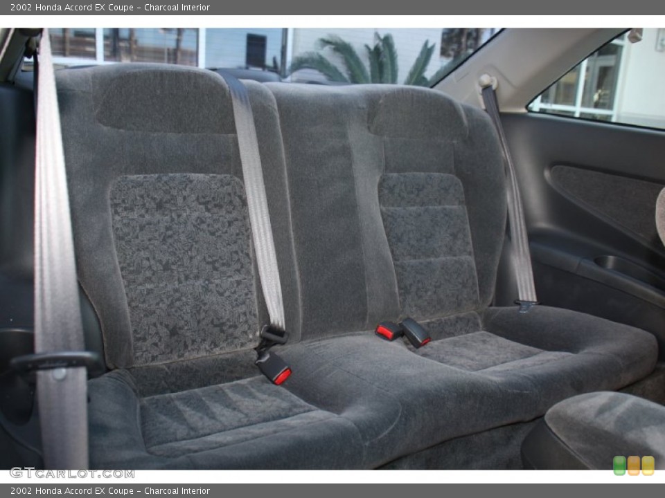 Charcoal Interior Rear Seat for the 2002 Honda Accord EX Coupe #76833531