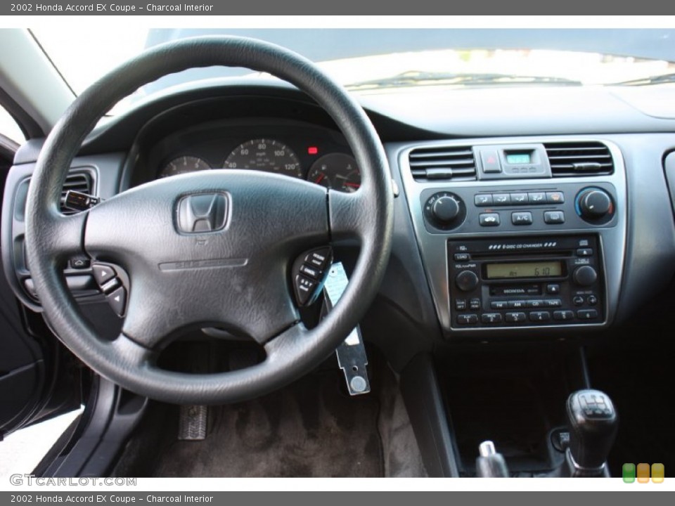 Charcoal Interior Dashboard for the 2002 Honda Accord EX Coupe #76833587