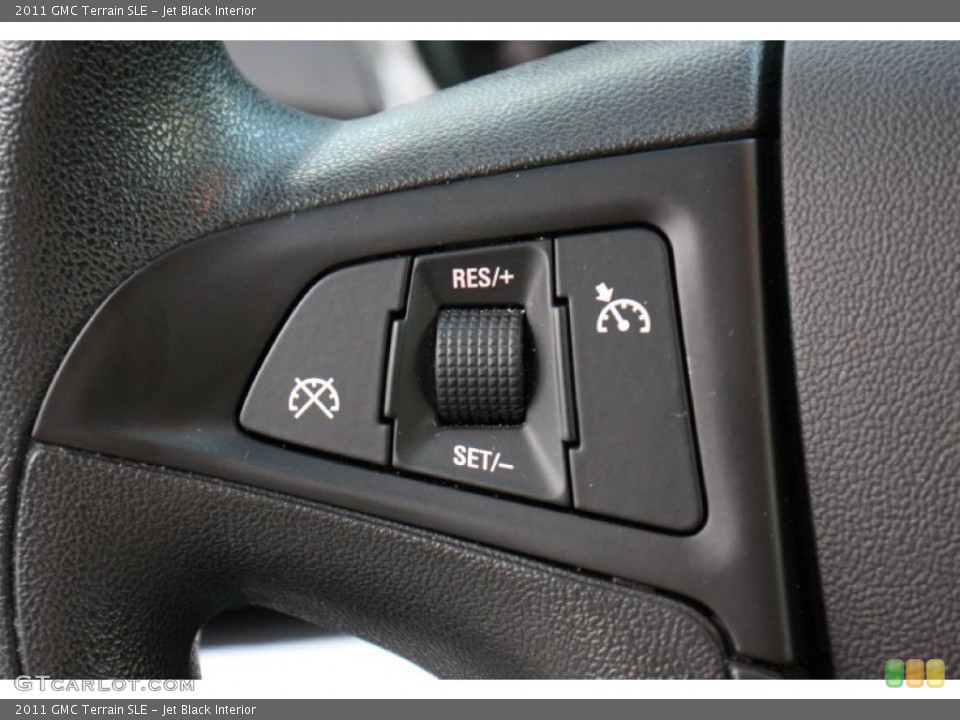 Jet Black Interior Controls for the 2011 GMC Terrain SLE #76834344