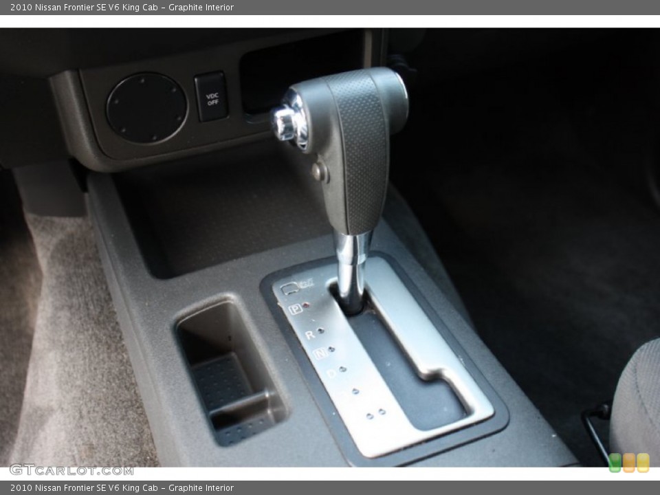 Graphite Interior Transmission for the 2010 Nissan Frontier SE V6 King Cab #76834926