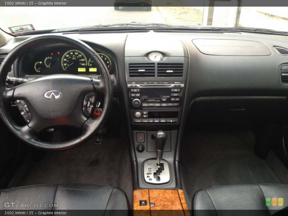 Graphite Interior Dashboard for the 2002 Infiniti I 35 #76835709