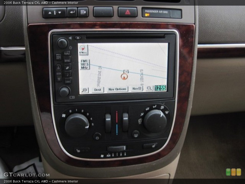 Cashmere Interior Navigation for the 2006 Buick Terraza CXL AWD #76838823