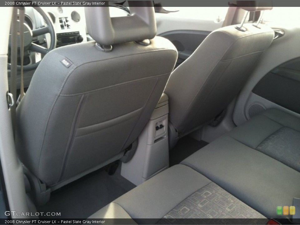 Pastel Slate Gray Interior Rear Seat for the 2008 Chrysler PT Cruiser LX #76839298