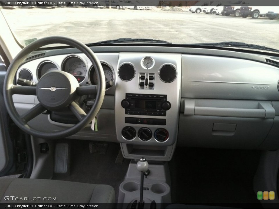 Pastel Slate Gray Interior Dashboard for the 2008 Chrysler PT Cruiser LX #76839377