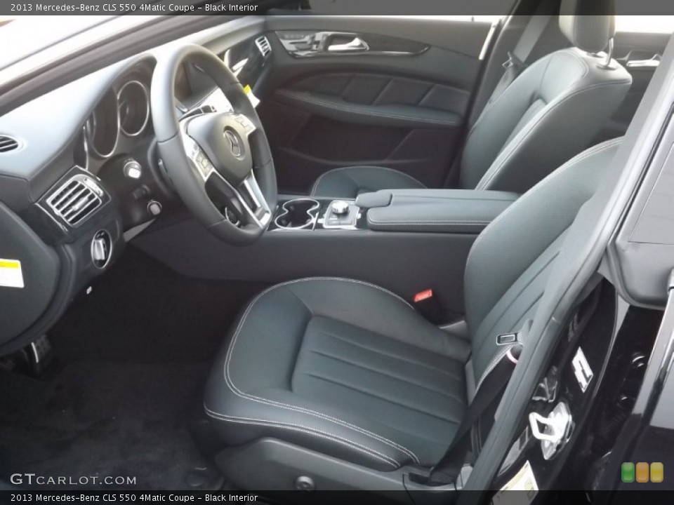 Black Interior Photo for the 2013 Mercedes-Benz CLS 550 4Matic Coupe #76839495