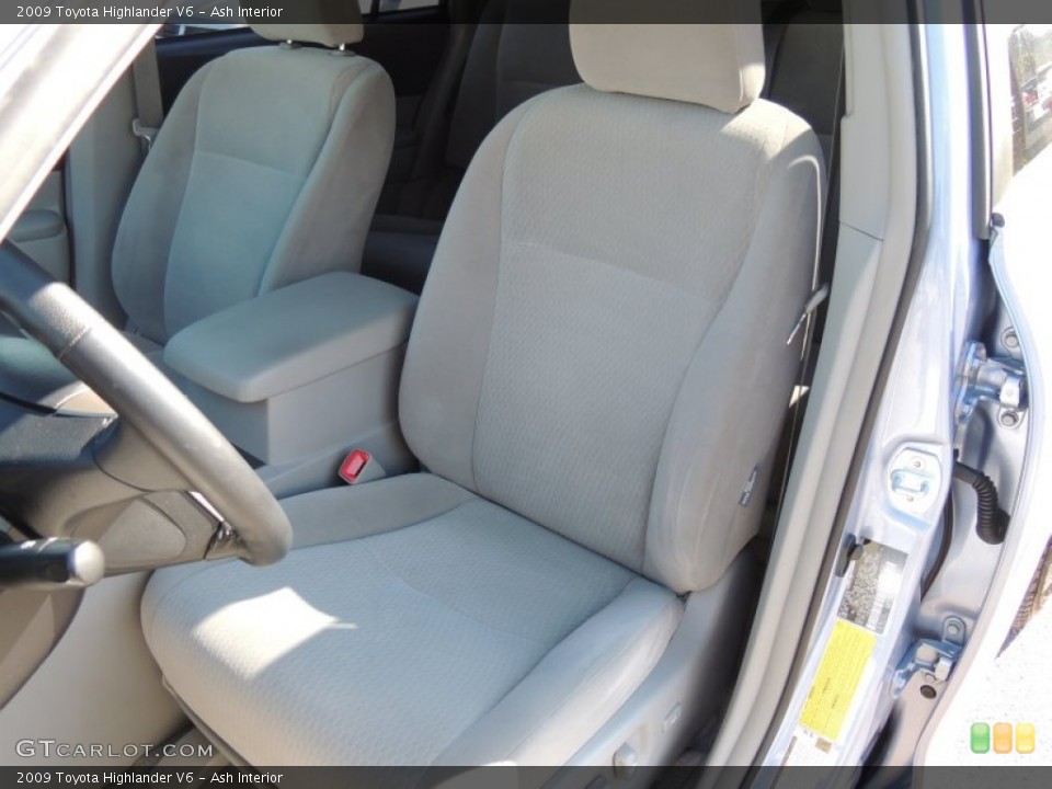 Ash Interior Front Seat for the 2009 Toyota Highlander V6 #76840678