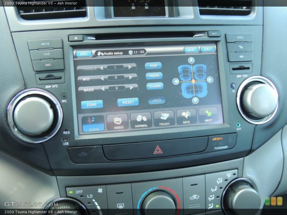 Ash Interior Controls for the 2009 Toyota Highlander V6 #76841103