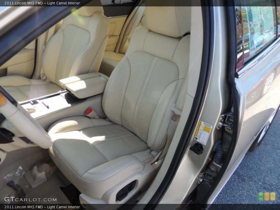 Light Camel Interior Front Seat for the 2011 Lincoln MKS FWD #76841280