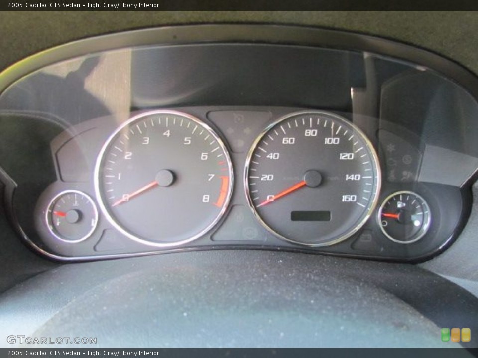 Light Gray/Ebony Interior Gauges for the 2005 Cadillac CTS Sedan #76841937