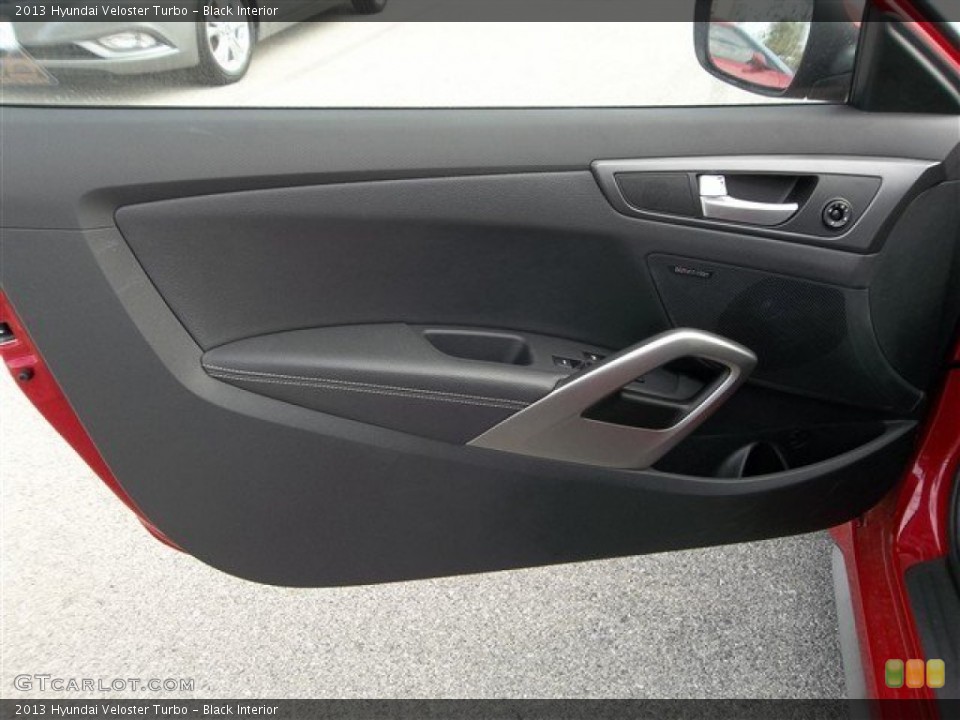 Black Interior Door Panel for the 2013 Hyundai Veloster Turbo #76842873