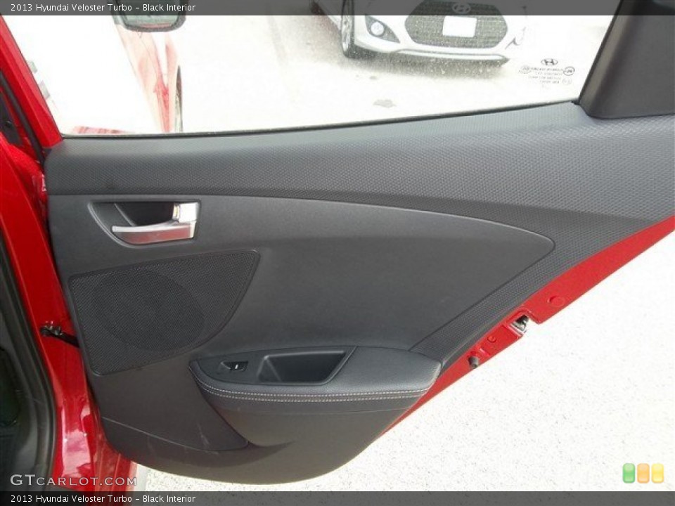 Black Interior Door Panel for the 2013 Hyundai Veloster Turbo #76842987