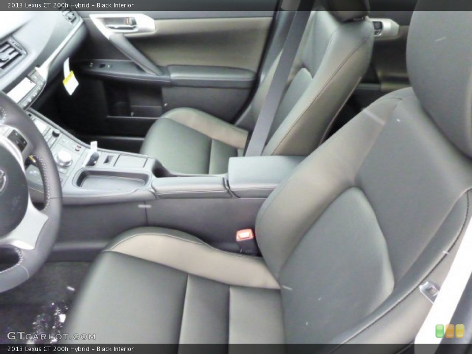 Black Interior Photo for the 2013 Lexus CT 200h Hybrid #76843811