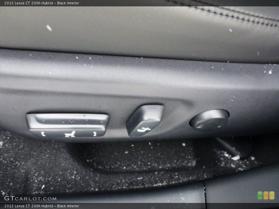 Black Interior Controls for the 2013 Lexus CT 200h Hybrid #76843890
