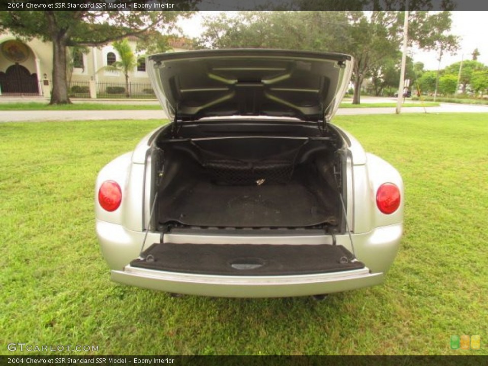 Ebony Interior Trunk for the 2004 Chevrolet SSR  #76844193
