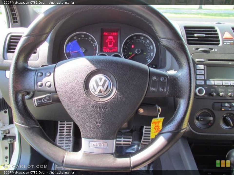 Anthracite Interior Steering Wheel for the 2007 Volkswagen GTI 2 Door #76844883