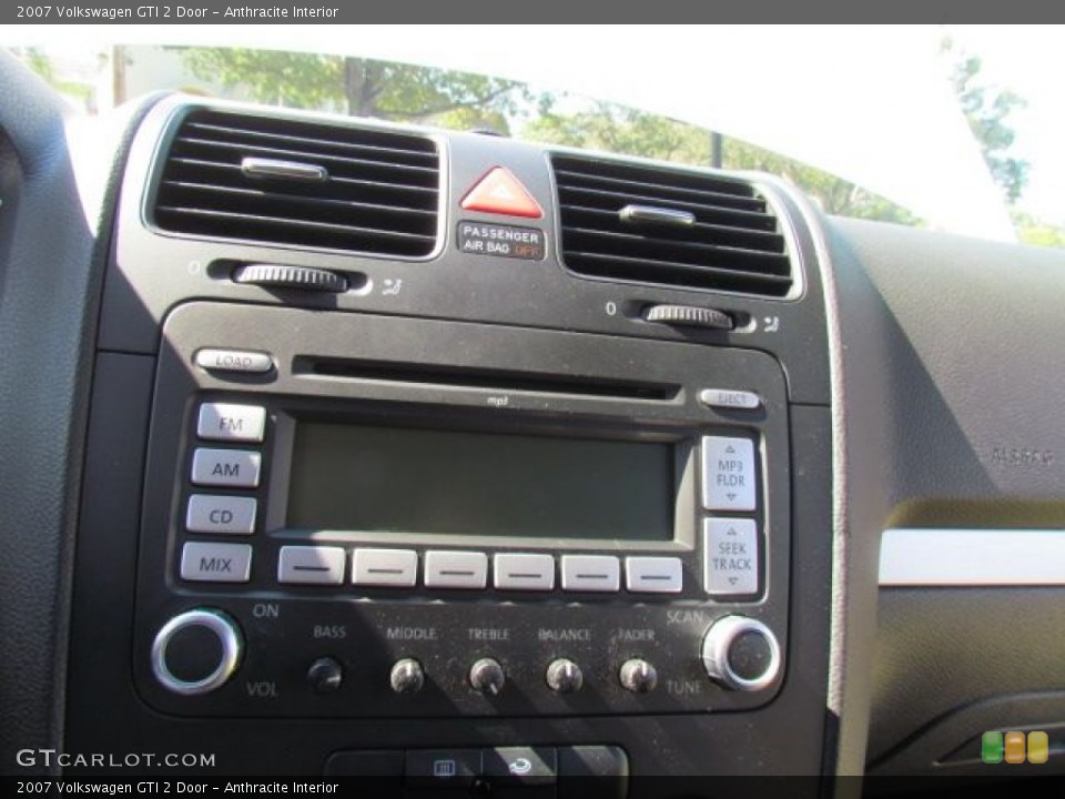 Anthracite Interior Audio System for the 2007 Volkswagen GTI 2 Door #76845015