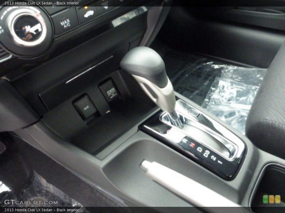 Black Interior Transmission for the 2013 Honda Civic LX Sedan #76847142