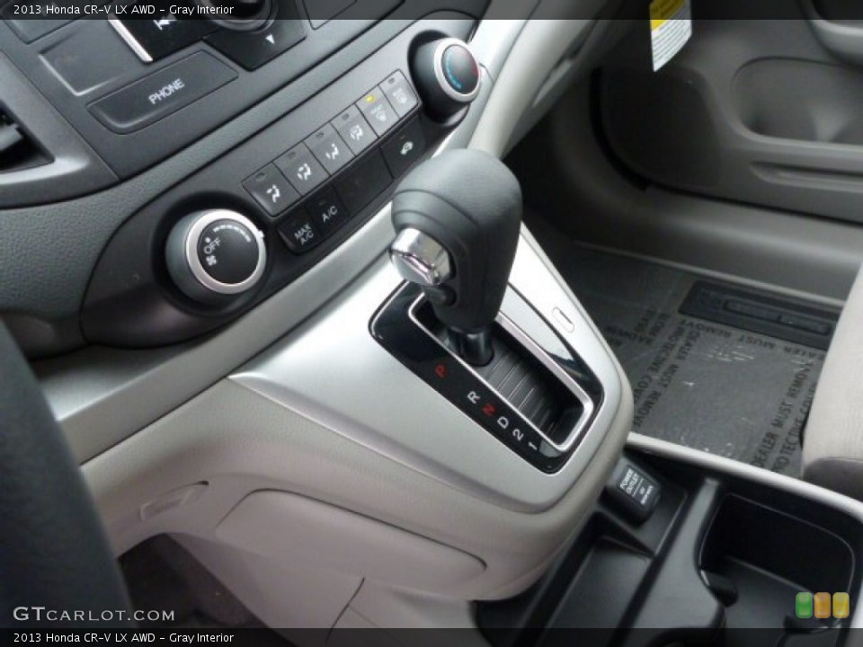 Gray Interior Transmission for the 2013 Honda CR-V LX AWD #76847526