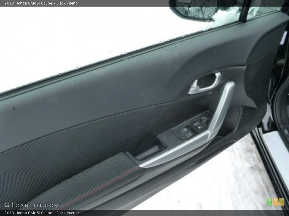 Black Interior Door Panel for the 2013 Honda Civic Si Coupe #76848253