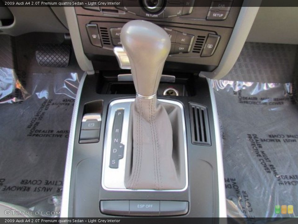 Light Grey Interior Transmission for the 2009 Audi A4 2.0T Premium quattro Sedan #76848360