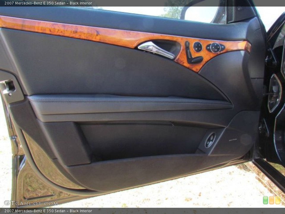 Black Interior Door Panel for the 2007 Mercedes-Benz E 350 Sedan #76849908