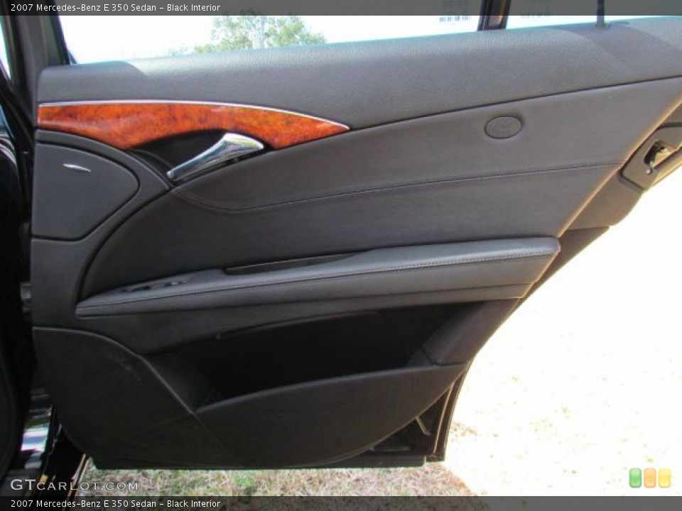 Black Interior Door Panel for the 2007 Mercedes-Benz E 350 Sedan #76850043