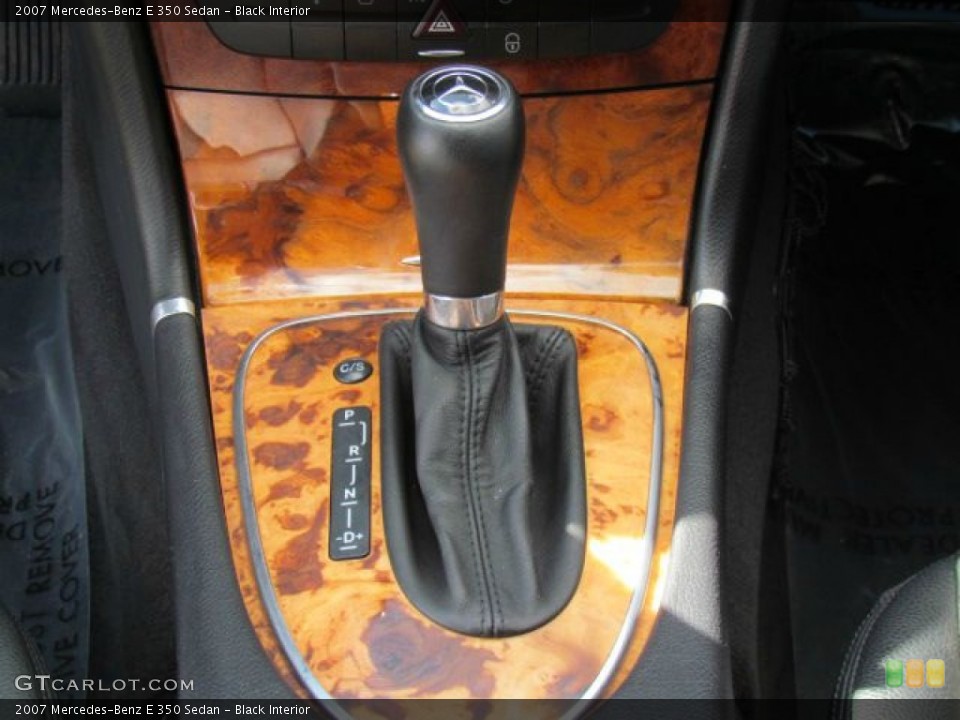 Black Interior Transmission for the 2007 Mercedes-Benz E 350 Sedan #76850201