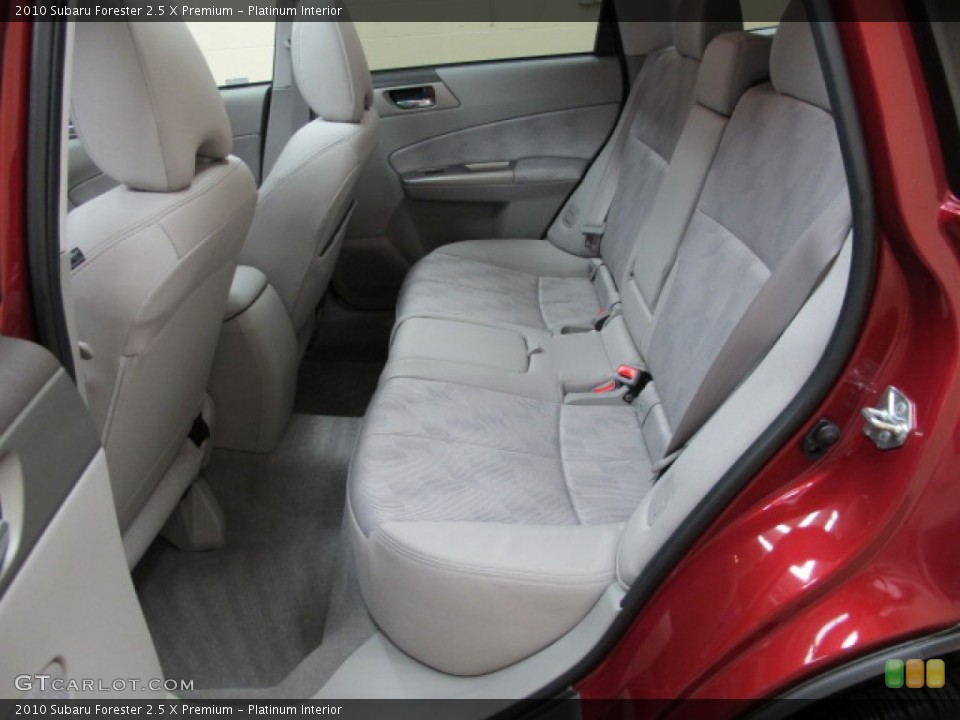 Platinum Interior Rear Seat for the 2010 Subaru Forester 2.5 X Premium #76850406