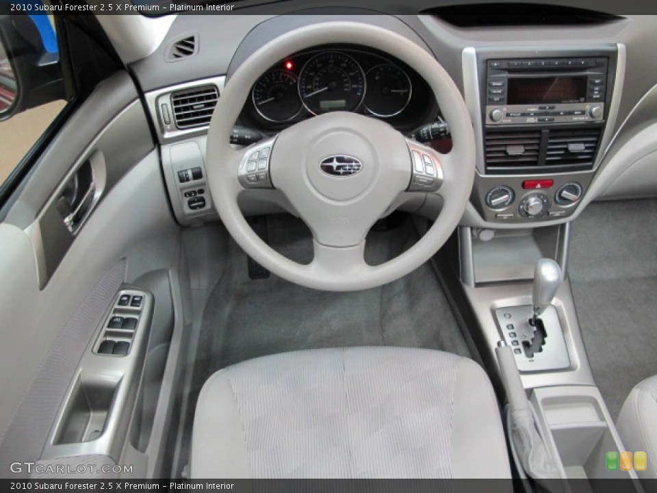 Platinum Interior Dashboard for the 2010 Subaru Forester 2.5 X Premium #76850549